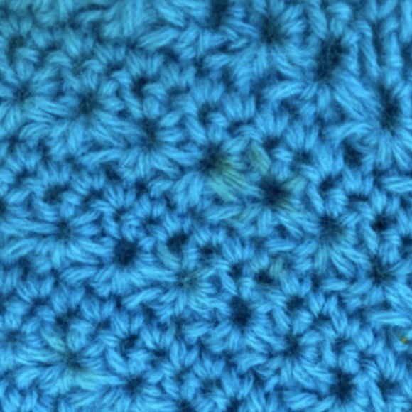 Vintage handmade knit hat/ear warmer hat with ties, Lot of 2 - Picture 13 of 15